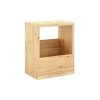 Comodino in pino massiccio - GrabIt Sidetable Non verniato Karup Design