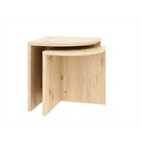  Coppia comodini in pino massiccio - Combine Sidetables Naturali Karup Design