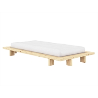 Letto in legno - Japan Single Bed Non Verniciato/Marrone Carruba Karup Design